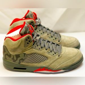 AIR JORDAN 5 RETRO P51 ‘CAMO’ - Size 13